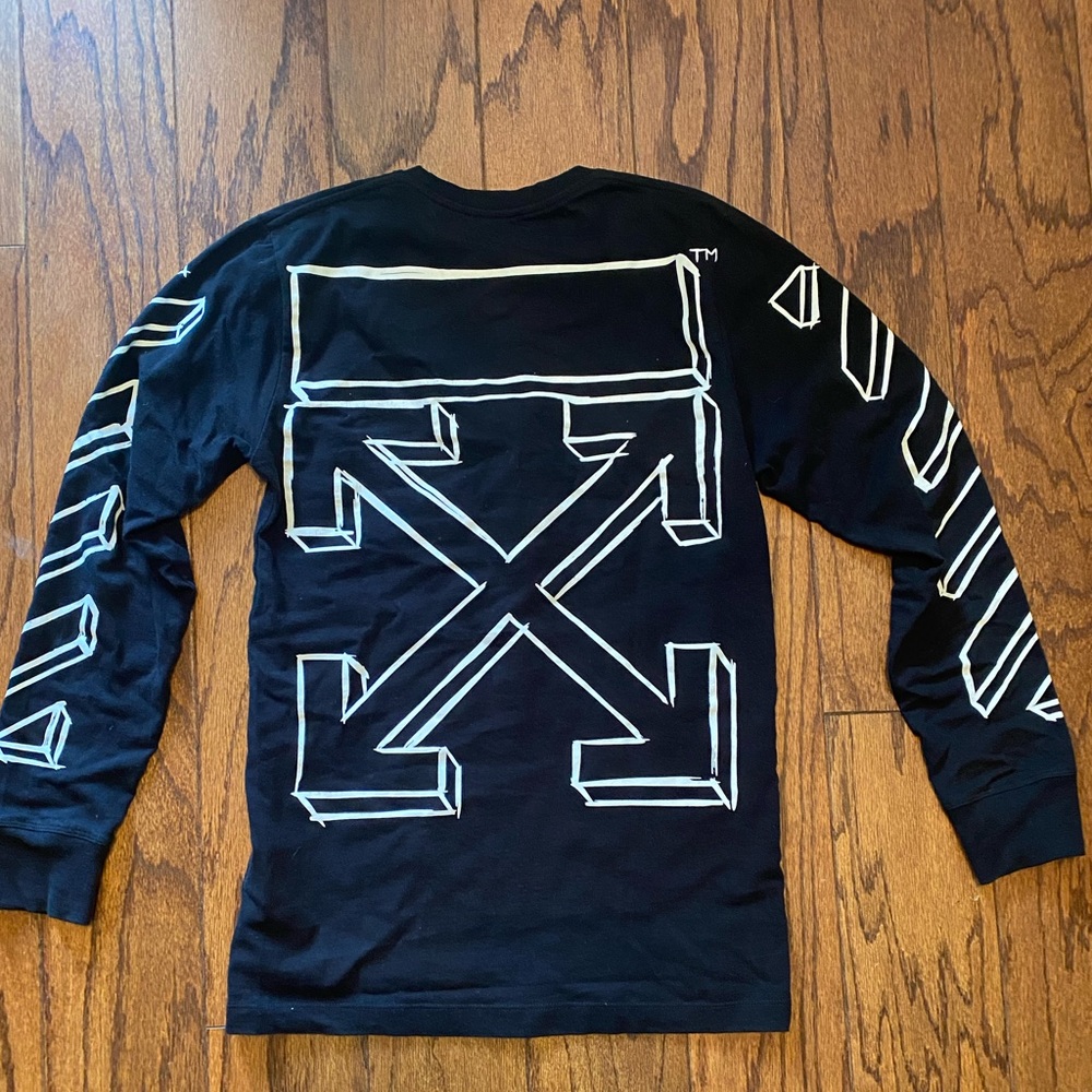 2018 Off-White black Long Sleeve